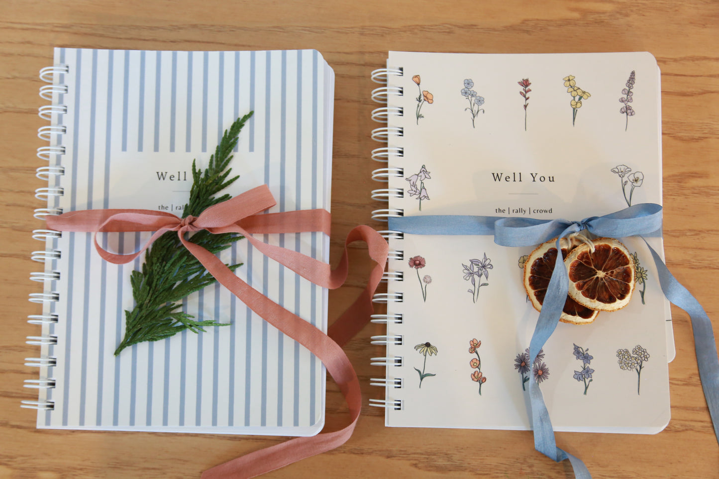 12-month Undated Utah Wildflower planner, bookmark & tabs