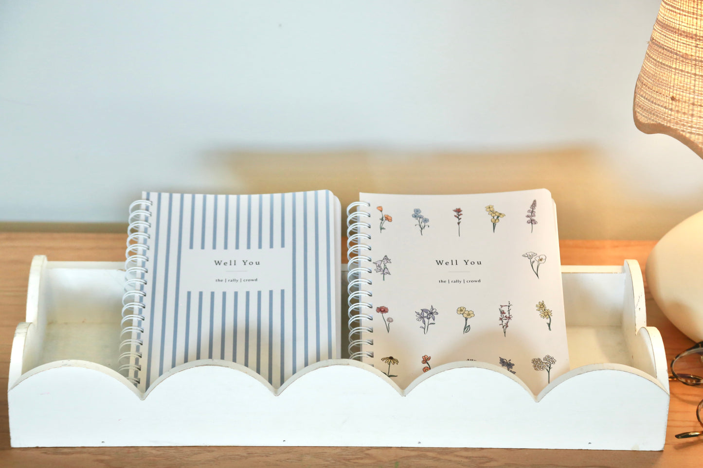 12-month Undated Utah Wildflower planner, bookmark & tabs
